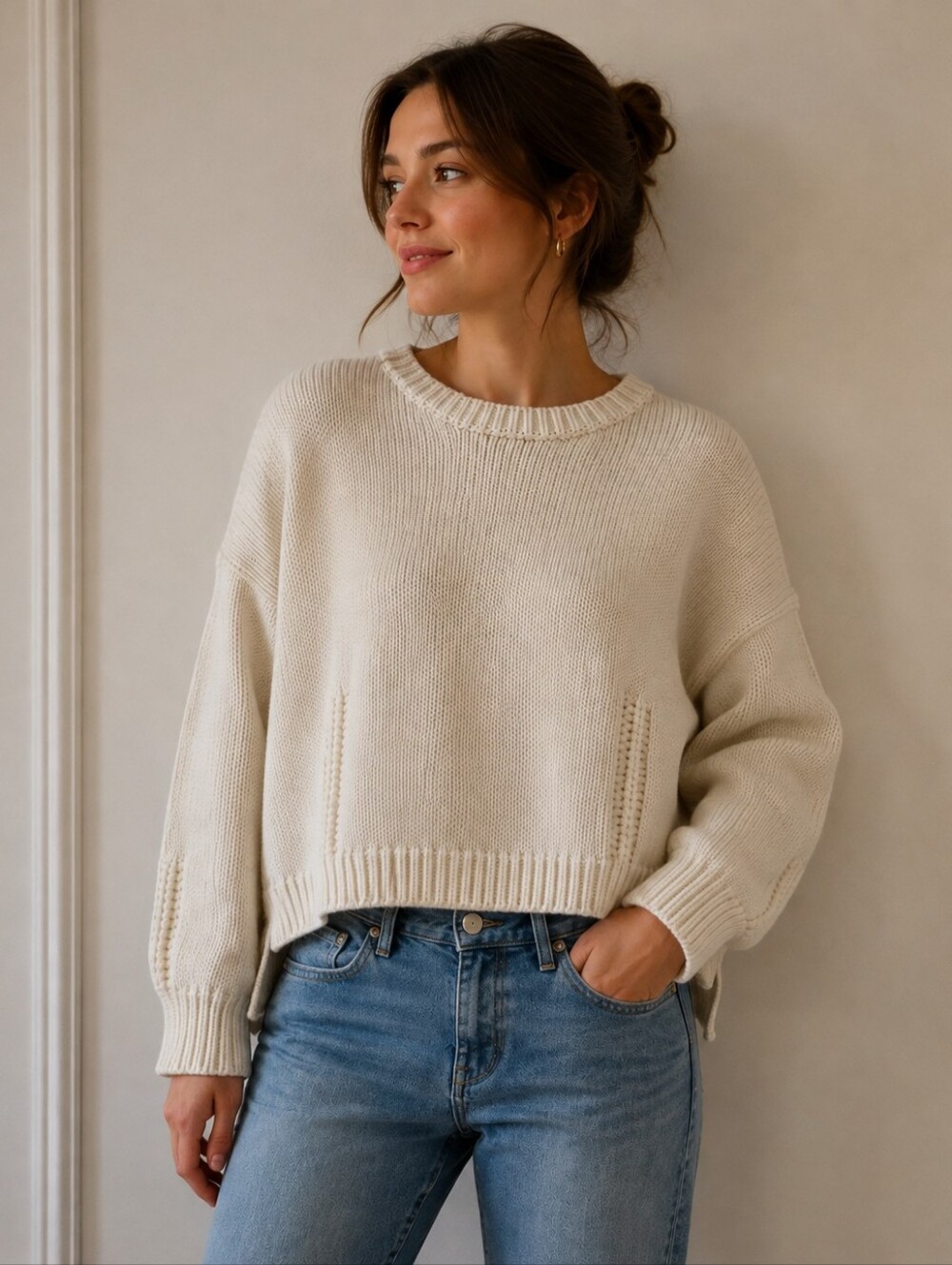 Demylee Wool Knit Sweater